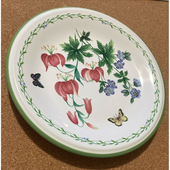 Mikasa set of 5 GARDEN BLOOM  7 3/4" Salad Plates Studio Nova Y 2372 - Picture 7 of 16